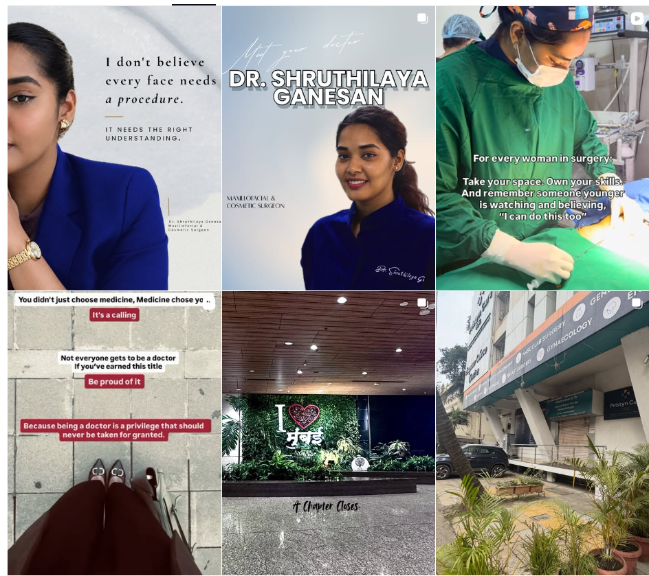 Dr. Shruthilaya Ganesan Instagram Posts
